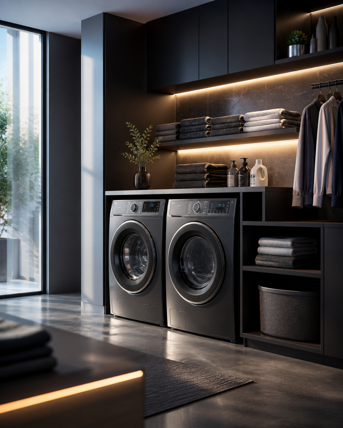 Laundry appliances