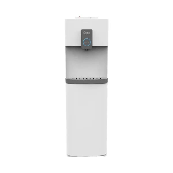 Midea Water Dispenser YL2036S-W GCC – 3 Taps Hot Cold & Room, Bottom Load, Compressor Cooling, White